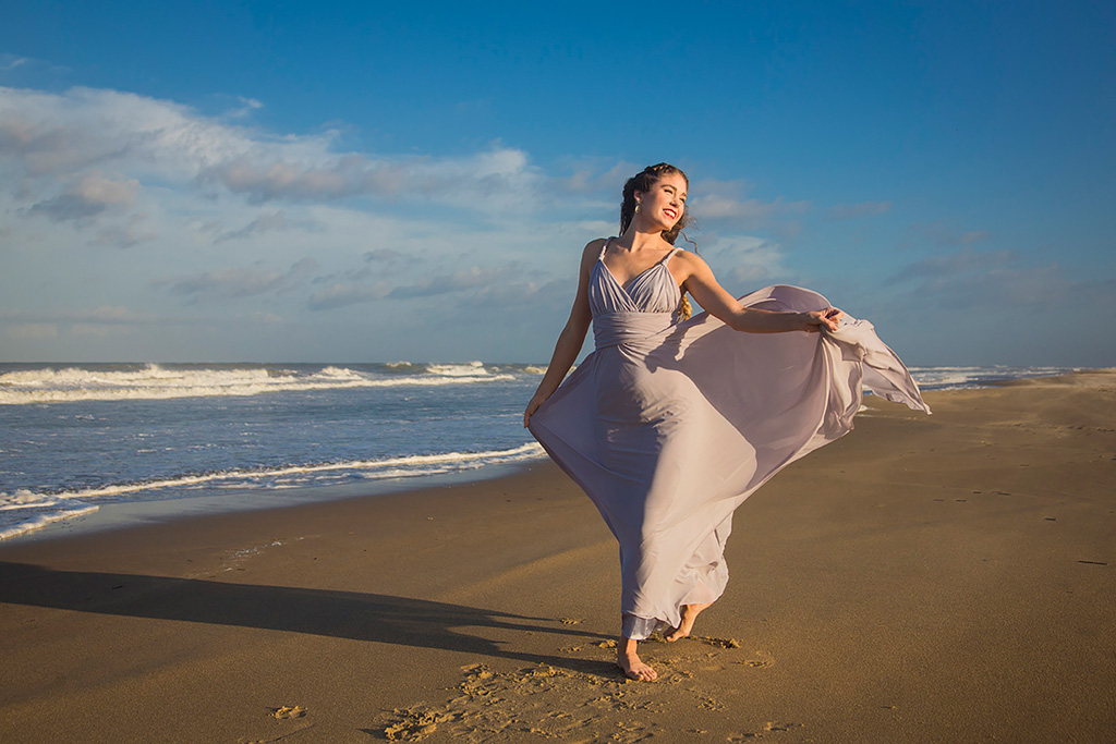 Model Photography - Virginia Beach Oceanfront.