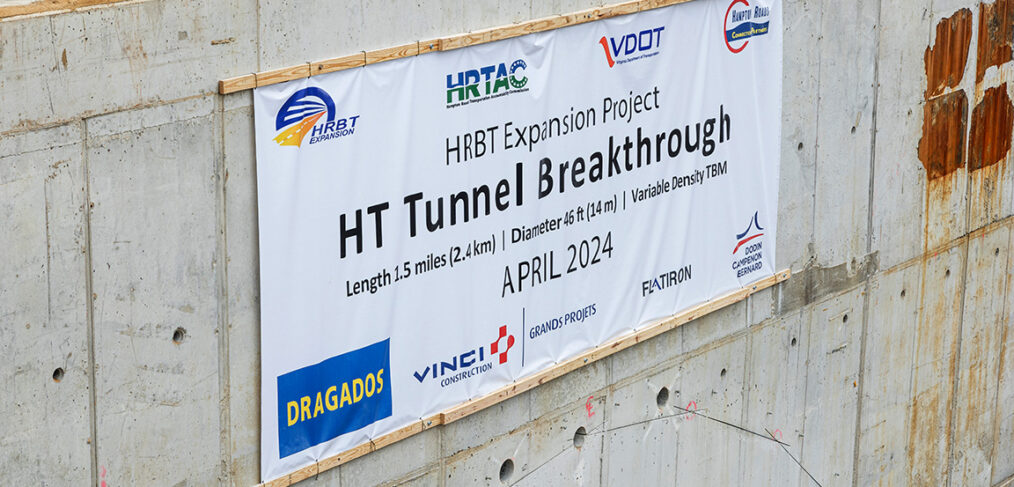 Hampton Roads Bridge Tunnel TBM Breakthrough