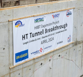 Hampton Roads Bridge Tunnel TBM Breakthrough